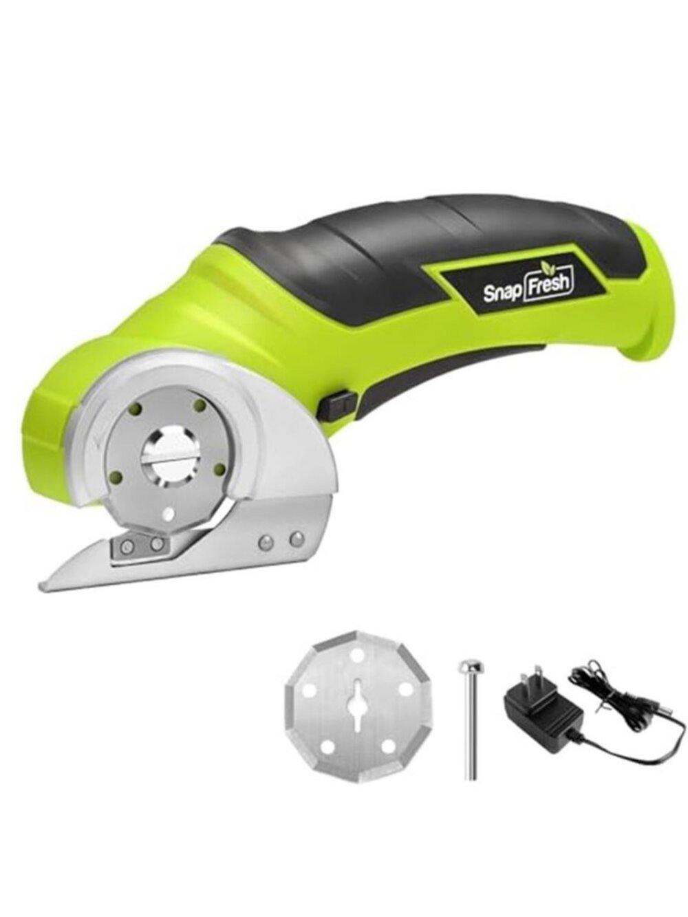 SnapFresh Cordless Electric Scissors, 4V Electric Mini Box Cutter, Carpet - F2